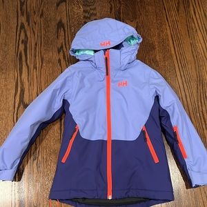 Girls Helly Hansen Ski Jacket, Size 8